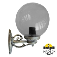 Светильник уличный настенный Fumagalli GLOBE 250 бронза, дымчатый G25.131.000.BZE27