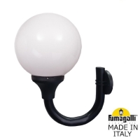 Светильник уличный настенный Fumagalli GLOBE 400 modern черный, бежевый G41.251.000.AYE27