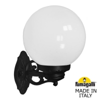 Светильник уличный настенный Fumagalli GLOBE 250 черный, бежевый G25.131.000.AYE27