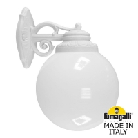 Светильник уличный настенный Fumagalli GLOBE 250 белый, бежевый G25.131.000.WYE27DN