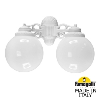 Светильник уличный настенный Fumagalli GLOBE 250 белый, бежевый G25.141.000.WYE27DN