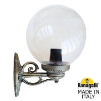 Светильник уличный настенный Fumagalli GLOBE 250 бронза, прозрачный G25.131.000.BXE27