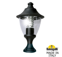 Ландшафтный фонарь FUMAGALLI NEW LOT/GINO черный, прозрачный F50.115.000.AXE27