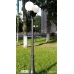 Садово-парковый фонарь Fumagalli GLOBE 250 черный, бежевый G25.157.R20.AYF1R