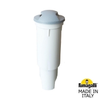 Грунтовый светильник Fumagalli ALDO серый, прозрачный 1L2.000.000.LXZ1L