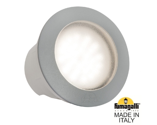 Светильник встраиваемый в дорожное покрытие FUMAGALLI CECI серый, прозрачный 3F1.000.000.LXD1L