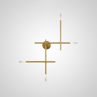 Настенное бра Traverse Wall Gold H98 ImperiumLoft 207740-26