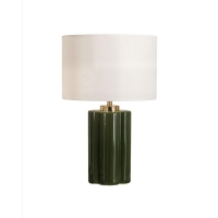 Настольная лампа “Туоми” Louvre Home E27 40W LTL410272MGI зеленая