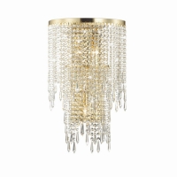 Настенный светильник с хрустальными подвесками Odeon Light CHOKKA 5028/3W