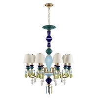 Подвесная люстра LOFT IT Grace 40W E14 10203/8 Green