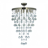 Каскадная люстра Arti Lampadari Flusso Nickel G9 Flusso H 1.4.55.615 N