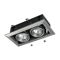 Встраиваемый светильник Maytoni Metal Modern 220-240V 50W IP20 DL008-2-02-S