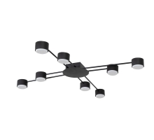Потолочная люстра Arte Lamp TRACY GX53 12W A1527PL-8BK черная