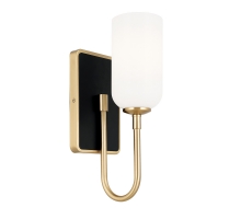 Бра для ванных комнат Kichler solia 3W G9 IP44 KL-SOLIA-1W-CPZB