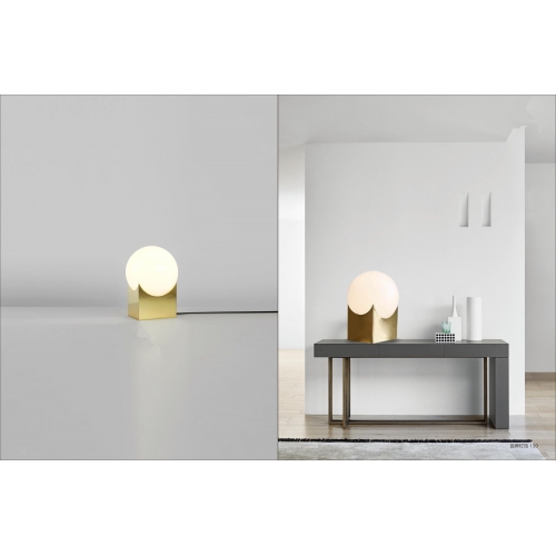 Настольный светильник iLamp GOLDEN 10213T/1-D200 MGL-WH