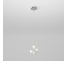 Подвесной светильник Eurosvet Wonder 50232/1 LED, хром/прозрачный