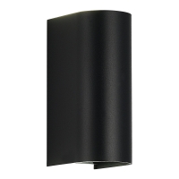 Светильник уличный настенный ST-Luce BUST черный LED 1*10W 3000-6500K SL9516.401.01