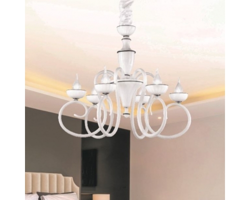 Люстра IDL Baroque 449/6 White