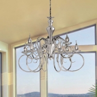 Люстра IDL Déco 461/6+3 Chrome