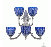 Бра Bohemia Ivele Crystal 7211B15/3+2/210 NW P1 U Clear-Blue/H-1I