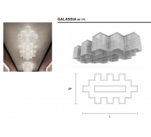 Люстра Masiero Atelier GALASSIA M1 TPL